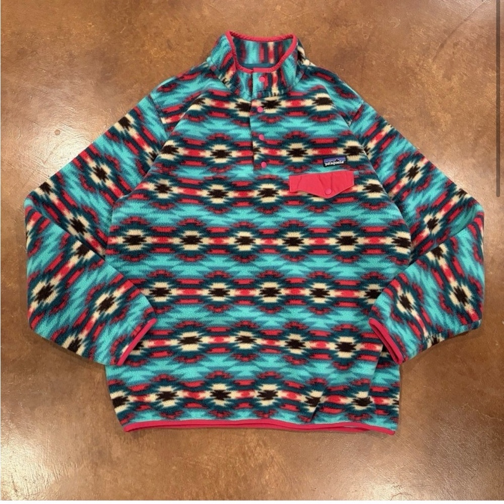 Patagonia Rare Synchilla Fleece women’s L aztec